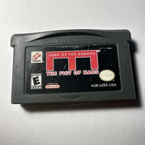 Zone Of The Enders The Fist Of Mars Gameboy Advance GBA - Tested - Fast Ship