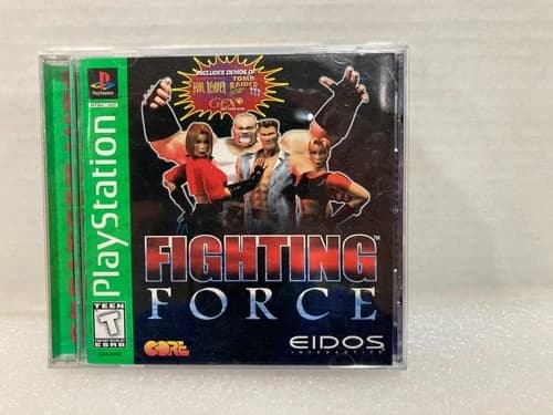 Fighting Force PlayStation PS1 (1997) [Greatest Hits] Complete CIB