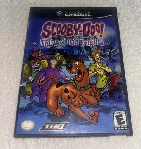 Nintendo GameCube Scooby-Doo Night of 100 Frights Video Game With Manual CIB