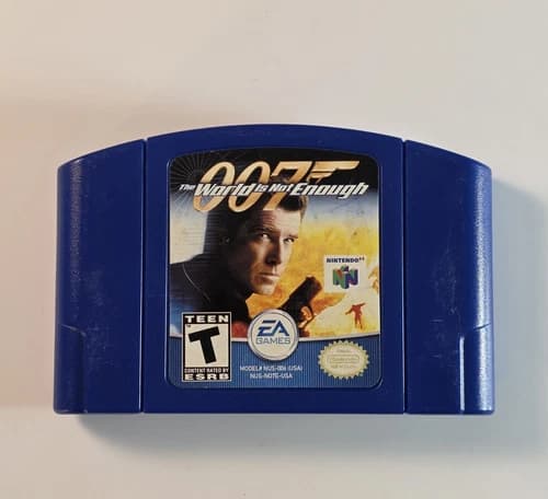 EA GAMES 007: The World Is Not Enough Nintendo 64 N64 T-Teen NTSC-U/C
