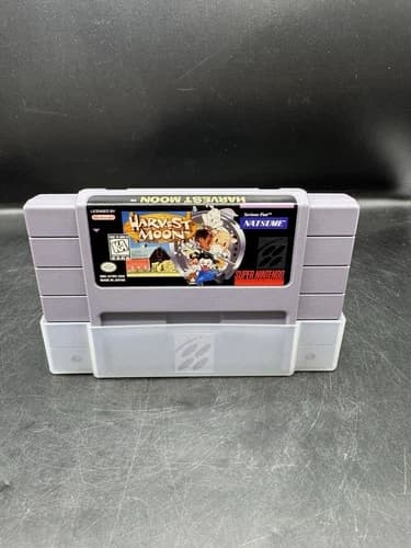 Harvest Moon (SNES) cartidge only ORIGINAL TESTED WORKING RARE!