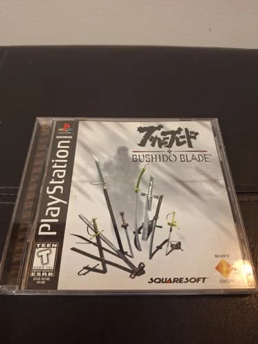 Bushido Blade PS1 (Sony PlayStation 1, 1997) Complete CIB Tested Black Label