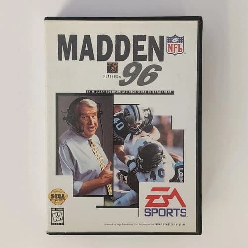 Madden NFL 96 (Sega Genesis, 1995) CIB