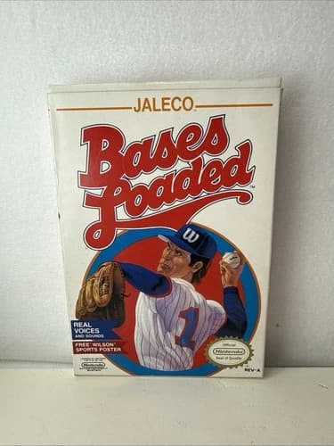 Bases Loaded (Nintendo NES, 1988) Complete CIB - Authentic - Great Condition