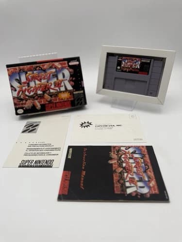 Super Street Fighter II: The New Challengers (SNES) CIB