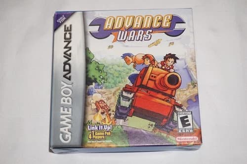 Advance Wars 1 (Nintendo Game Boy Advance GBA) Complete in Box CIB