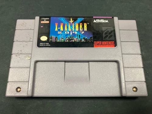 X-Kaliber 2097 (Super Nintendo Entertainment System SNES) Tested Cartridge Only
