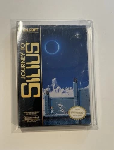 Journey to Silius (Nintendo NES, 1990) CIB Complete W Manual