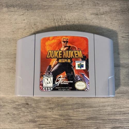 Duke Nukem 64 (Nintendo 64, 1997) N64 Tested