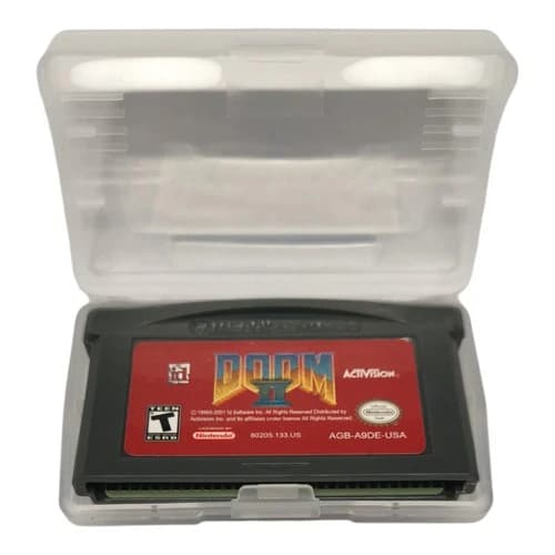 Doom 2 For Game boy Advance GB-GBA-NDS Fast Shipping Tested 2002 US Version