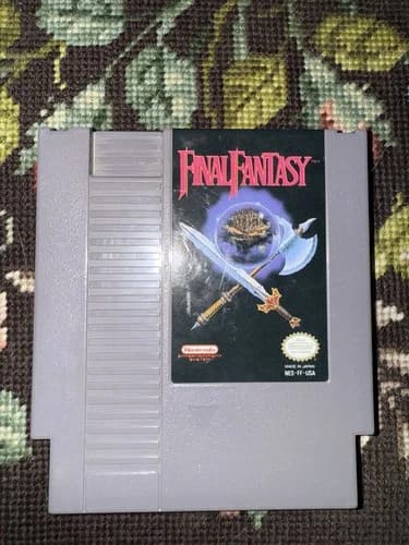 Final Fantasy Nintendo NES NTSC-U/C Game Cartridge Official Nintendo Seal