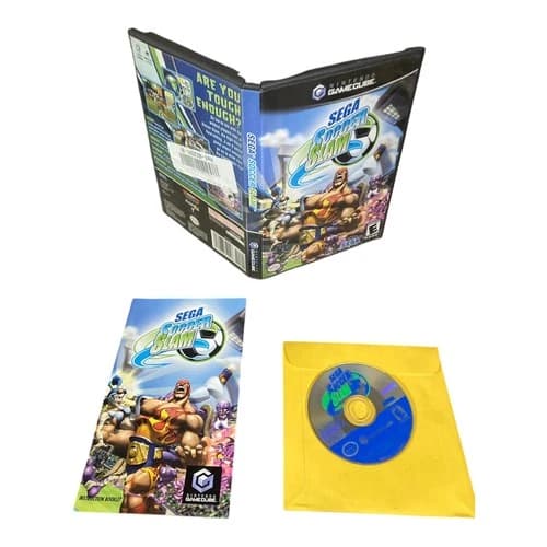 Nintendo GameCube NGC CIB COMPLETE TESTED Sega Soccer Slam