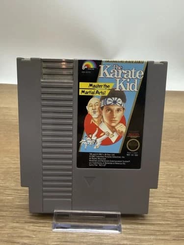 Karate Kid (Nintendo NES, 1987) Tested- Working