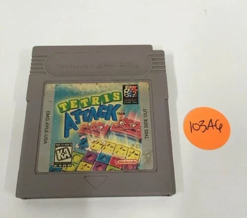 Tetris Attack (Nintendo Game Boy, 1996) Authentic Cartridge 103A6