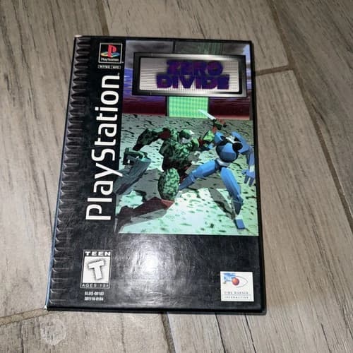 Zero Divide - Long Box (Sony PlayStation 1, PS1) - Complete CIB - Tested