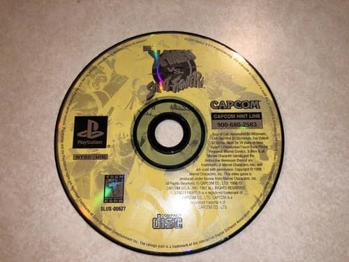 X-MEN VS. STREET FIGHTER - SONY PLAYSTATION 1 PS1 - DISC ONLY *TESTED*