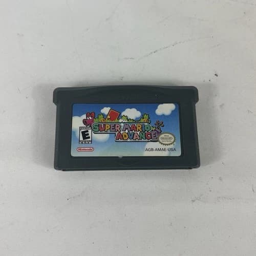 Super Mario Advance (Nintendo Game Boy Advance, GBA) Tested Authentic Game Only