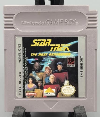 Star Trek: The Next Generation (Nintendo Game Boy, 1993) Tested✅ Mint💎