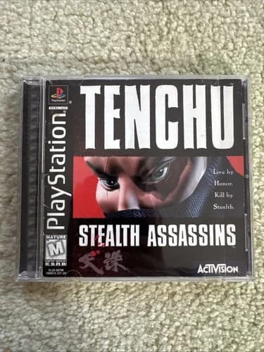 Tenchu: Stealth Assassins (Sony PlayStation 1, 1998) PS1 CIB Complete w/Manual