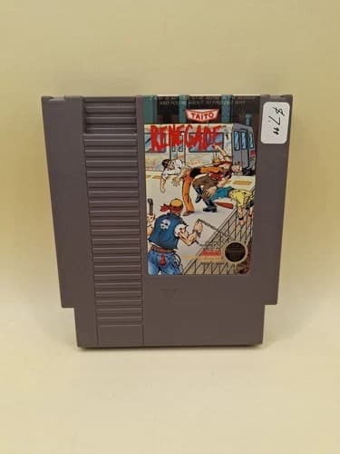 Renegade (Nintendo Entertainment System, NES 1988) Cartridge Only Tested Works