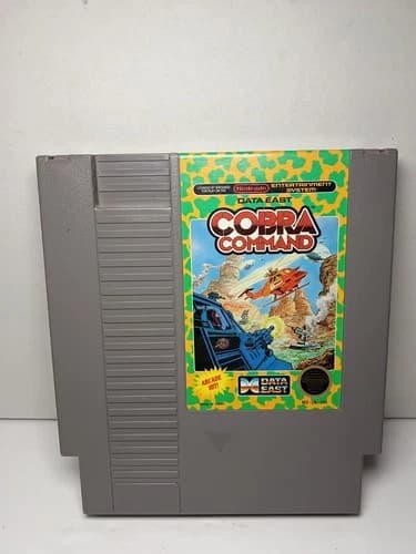 Cobra Command Nintendo NES 1988 Tested 100% Authentic Cart Only