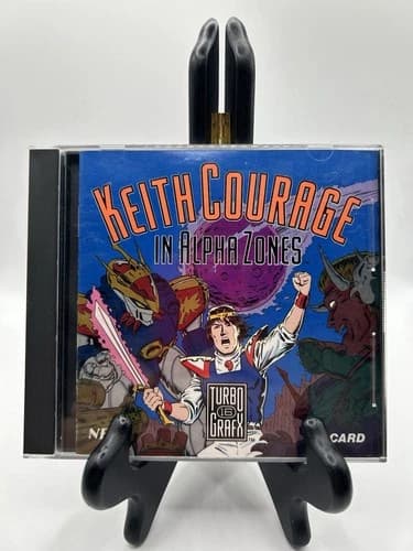 Keith Courage in Alpha Zones NEC TurboGrafx-16 Complete in Case Tested