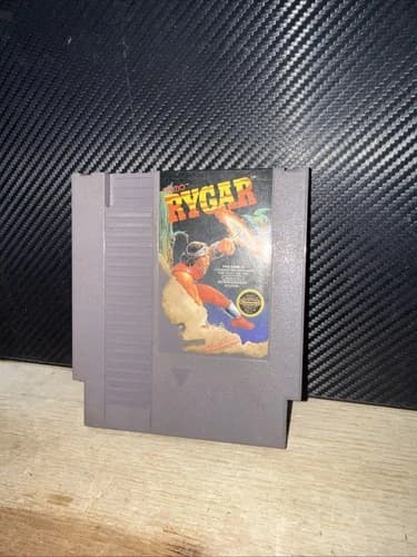 Rygar (Nintendo Entertainment System, 1987) - Label Dmg - Tested - READ!