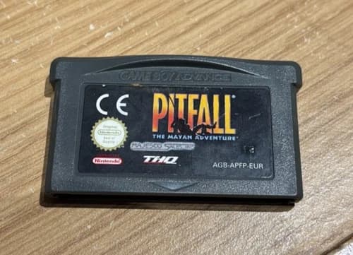 Nintendo Gameboy Advance GBA Pitfall The Mayan Adventures