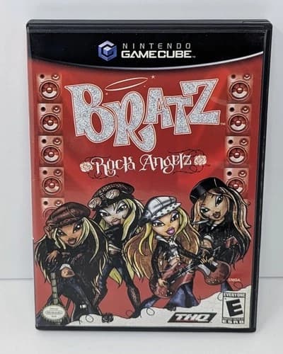Bratz: Rock Angelz (Nintendo GameCube, 2005) Complete - Tested & Working!