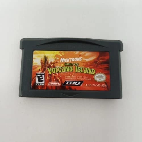 Nicktoons Battle For Volcano Island (Game Boy Advance) GBA Cartridge Only