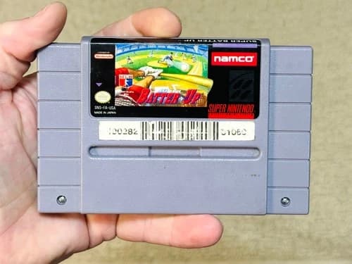 Super Batter Up (Super Nintendo, SNES) Game - Authentic - Tested