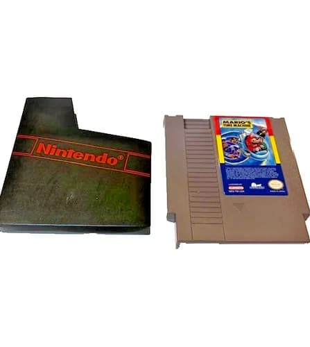Mario's Time Machine (Nintendo Entertainment System) Nintendo NES - Free Ship