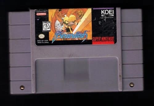 Brandish SNES - Cart Only - Tested And Working