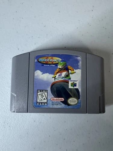 Wave Race 64 (Nintendo 64, N64) - TESTED, AUTHENTIC, MINT