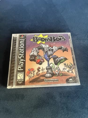 Boombots (Sony PlayStation 1 PS1, 1999) - Rare - Complete, Tested, Working