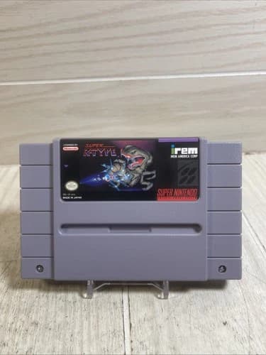 Super R-Type (Super Nintendo, 1991) SNES AUTHENTIC Cartridge Only TESTED!