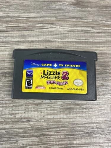 Nintendo Gameboy Advance Lizzie McGuire 2 : Lizzie Diaries game