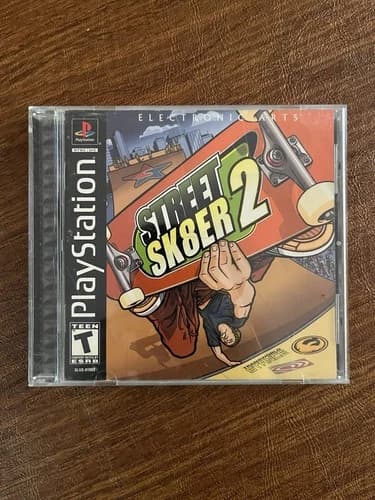 Street Sk8er 2 (Sony Playstation 1, PS1) Complete W/Manual Tested Working