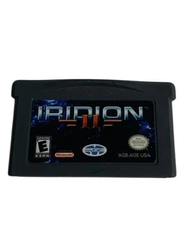 Iridion II (Nintendo Game Boy Advance, 2003) — AUTHENTIC GBA