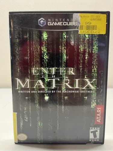 Nintendo GameCube Atari Enter the Matrix 2-Disc Video Game