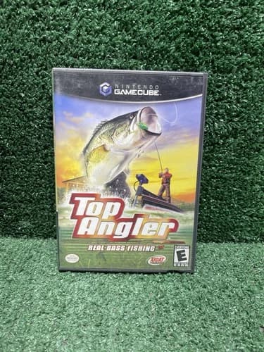 Top Angler: Reel Bass Fishing (Nintendo GameCube) Tested Complete. Free Ship!
