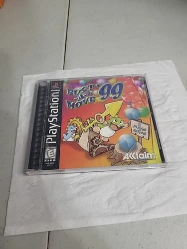 Bust-A-Move '99 PS1 PlayStation 1 Game W/Reg Card Working Pics!