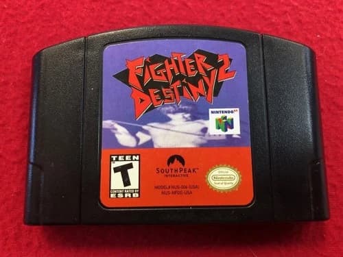 NINTENDO 64 N64 GAME: FIGHTER DESTINY 2 (NLG055440)
