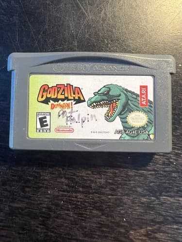 Godzilla Domination Gameboy Advance-Game Only