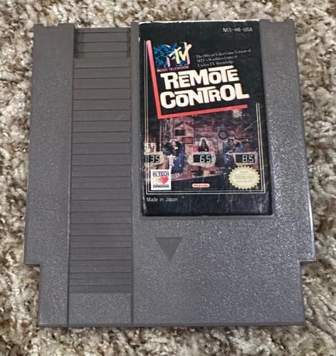 Mtv's Remote Control - NES Nintendo Game