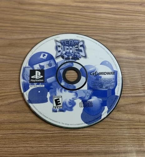 Team Buddies for Sony PlayStation PS1 PSX, 2000 - Disc Only - Nice