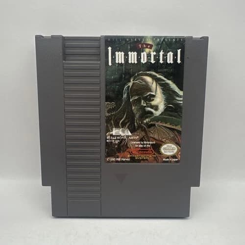 The Immortal NINTENDO NES Game Cartridge VGC Electronic Arts