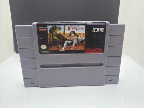 Dino City (Super Nintendo, 1992) Authentic Cartridge Only SNES