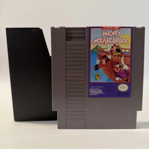 Mickey Mousecapade NES Nintendo Disney Action Platformer Adventure Cart Only