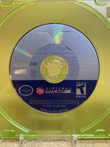 X-Men: The Official Game (Nintendo GameCube, 2006) Disc Only